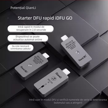 Potential iDFUGO a treia generație, seria 15, instrument de flash pentru Apple, telefoane mobile, recuperare DFU în modul ingineresc