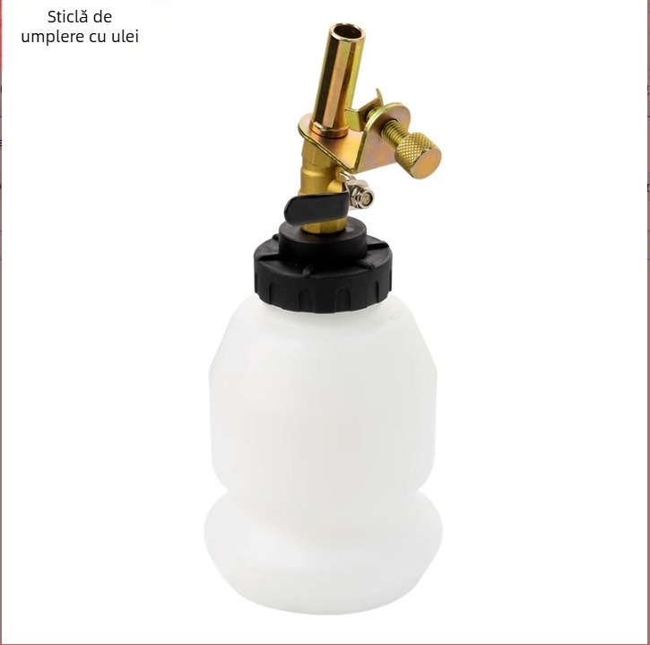 Unealtă pneumatică pentru înlocuirea lichidului de frână, cu aspirație automată