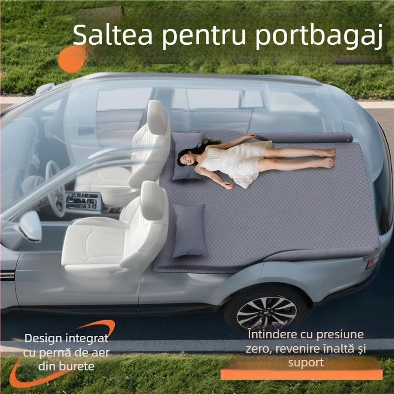 Saltea de călătorie pentru SUV — pernă de dormit pe bancheta din spate, saltea gonflabilă pentru portbagaj