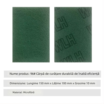 96# Ciorapi de curățare cu randament înalt pentru catering și uz industrial, fibră de nylon cu emery, seria 8698, abraziv din microfibră diamantată