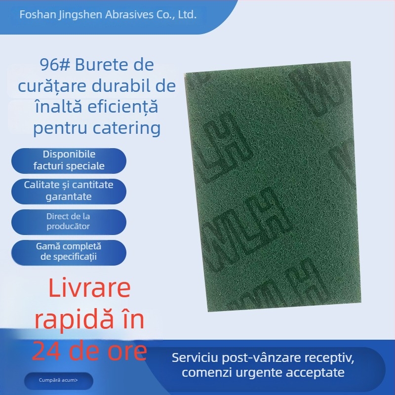 96# Ciorapi de curățare cu randament înalt pentru catering și uz industrial, fibră de nylon cu emery, seria 8698, abraziv din microfibră diamantată