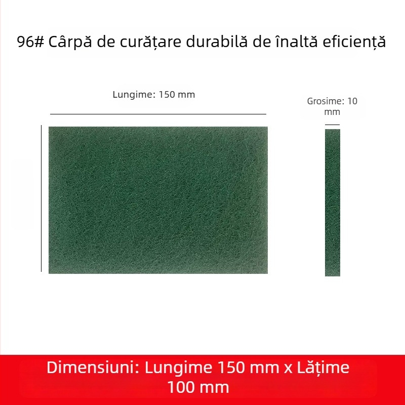96# Ciorapi de curățare cu randament înalt pentru catering și uz industrial, fibră de nylon cu emery, seria 8698, abraziv din microfibră diamantată