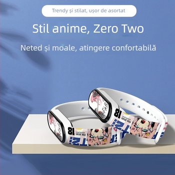 Brat de înlocuire în stil desen animat pentru Xiaomi Mi Band 4/5 și Mi Band 6, versiune NFC