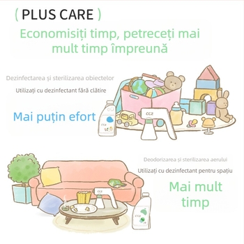 CCZ Pulverizator electric pentru dezinfecție, uz casnic, cu lichid de purificare a aerului interior pe bază de acid hipocloros