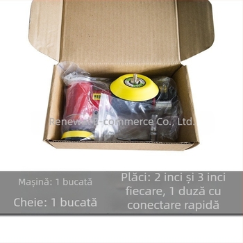 Mașină pneumatică de polizare pentru mașini, 2–3 inci – unealtă mică de șlefuire și lustruire