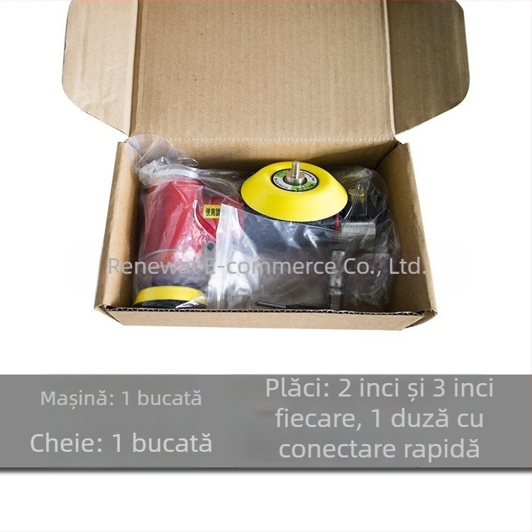 Mașină pneumatică de polizare pentru mașini, 2–3 inci – unealtă mică de șlefuire și lustruire