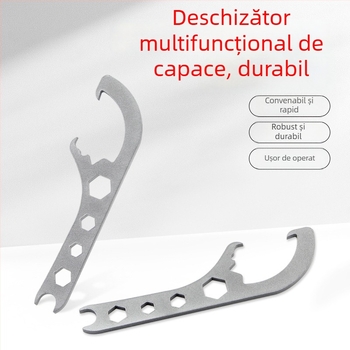 Unealtă multifuncțională pentru deschiderea capacelor găleților de vopsea