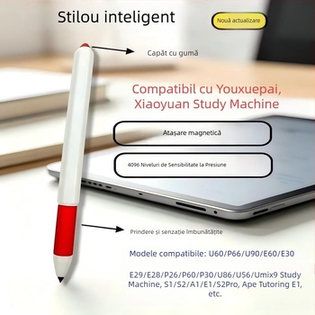 Stylus Xiaoyuan S2 cu atașament magnetic, compatibil cu S2 tabletă de învățare și Yuanfudao E1