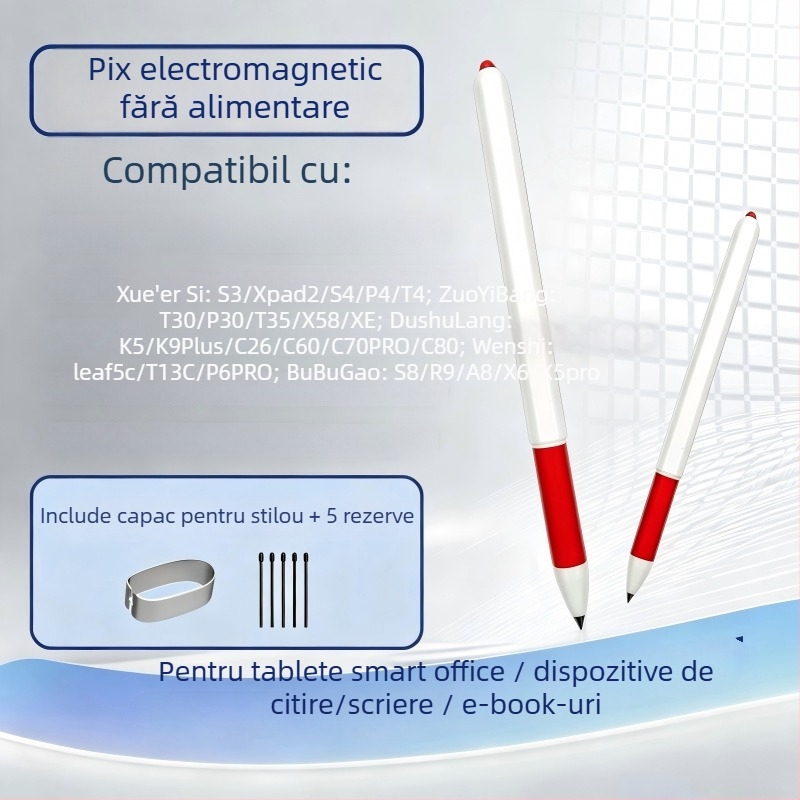Stylus Xiaoyuan S2 cu atașament magnetic, compatibil cu S2 tabletă de învățare și Yuanfudao E1