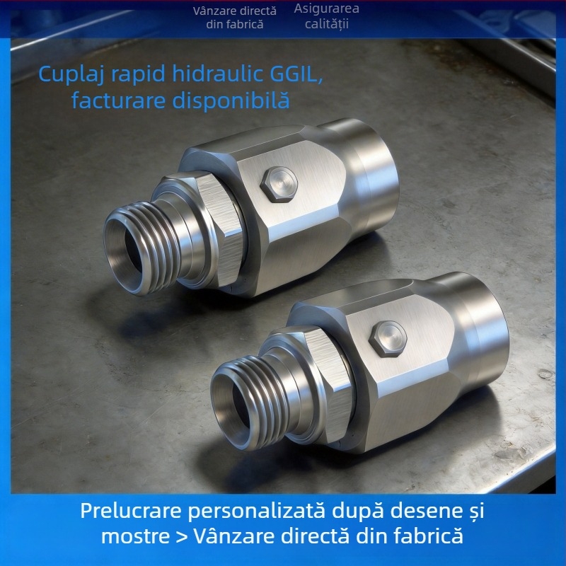 Conector hidraulic GGIL pentru capul de tăiere cu jet de apă ISO 8434