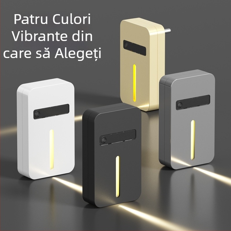 Lumina de noapte cu senzor de mișcare pentru dormitor și hol, iluminare ambientală pentru hol și scări