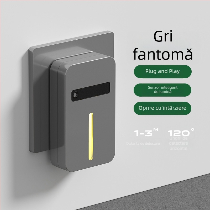 Lumina de noapte cu senzor de mișcare pentru dormitor și hol, iluminare ambientală pentru hol și scări