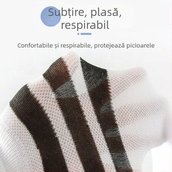 Pomelo Ito Șosete de copii până la genunchi din bumbac cu plasă, vară subțiri și respirabile (3–8 ani, 100–140 cm)