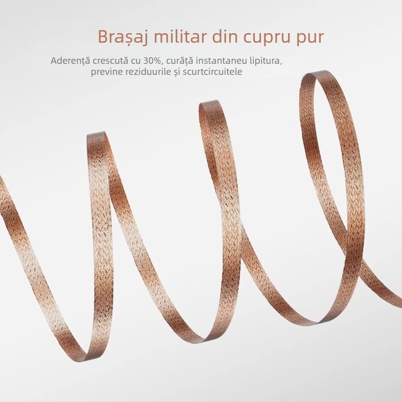 Bandă de dezlipire a lipiturii, conductivitate termică, lățime 2,0 mm, Ultra-soft Plus pentru dezlipire rapidă și eliminarea reziduurilor