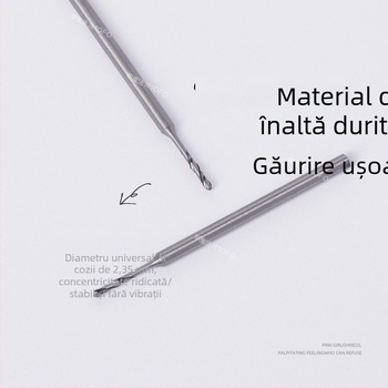 Cap de frezare unghii cu diamant încrustat, vârf extensibil pentru perforare rapidă, burghiu de manichiură din oțel wolfram