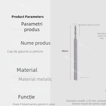 Cap de frezare unghii cu diamant încrustat, vârf extensibil pentru perforare rapidă, burghiu de manichiură din oțel wolfram