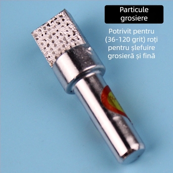 Unealtă de finisare cu diamant, cap pătrat din aliaj