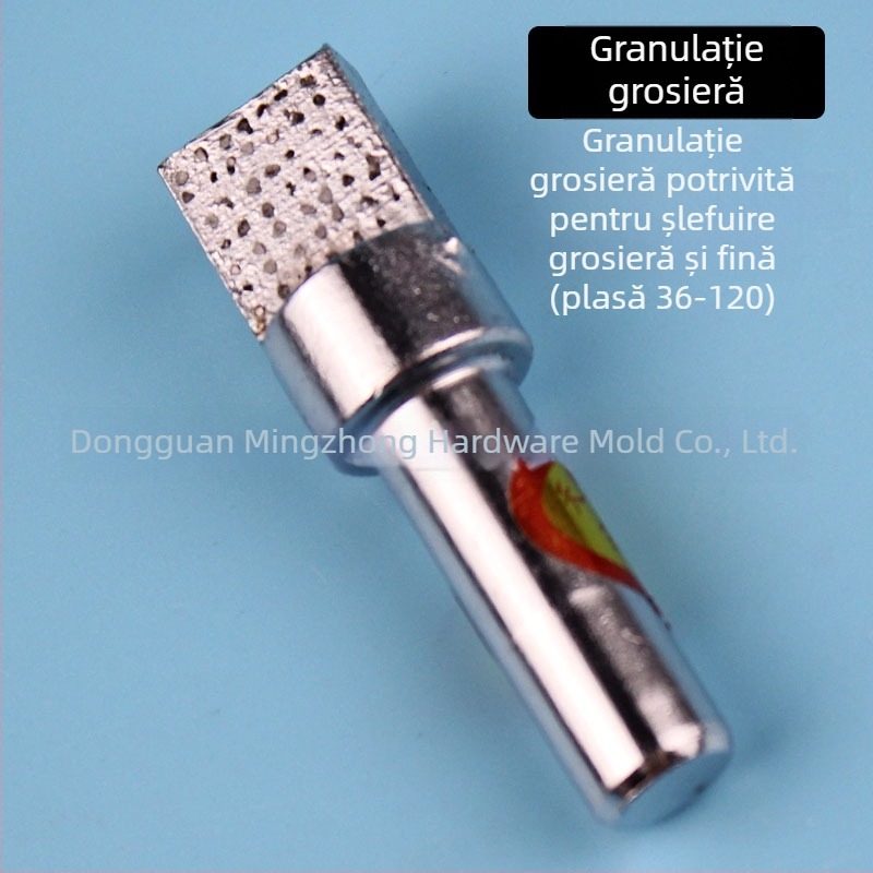 Unealtă de finisare cu diamant, cap pătrat din aliaj