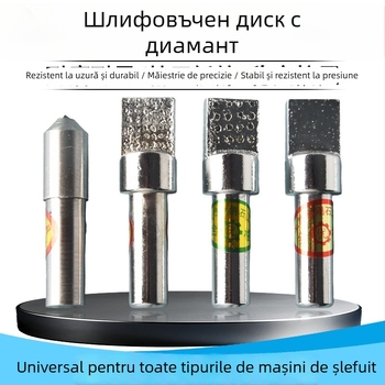 Pena diamantată pentru șlefuire cu disc, manual; cap pătrat din aliaj tip T pentru modelare; lamă de modelare; piatră diamantată de corecție pentru frezare, vârf plat