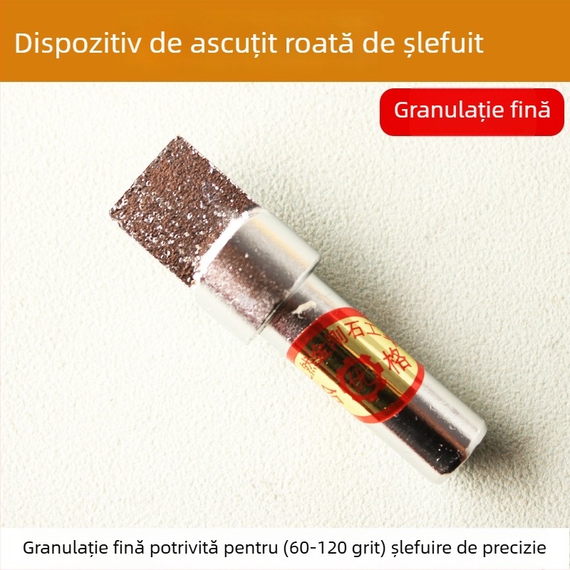 Pena diamantată pentru șlefuire cu disc, manual; cap pătrat din aliaj tip T pentru modelare; lamă de modelare; piatră diamantată de corecție pentru frezare, vârf plat