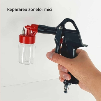 Pistol pneumatic de vopsire pentru reparații auto și mobilier – set multifuncțional de pensule de vopsea