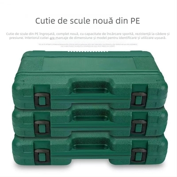 Set pneumatic de șuruburi 3/4, 26 piese, cu prindere 1/2 in și 1 in, pentru reparații auto