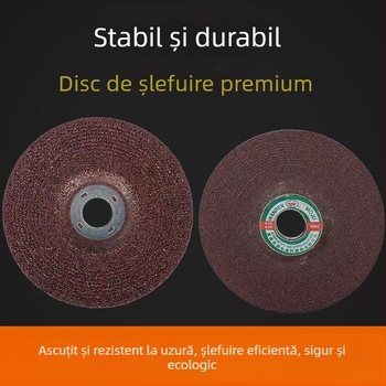 Lu Shark discuri abrazive granulație 100 pentru polizor unghiular, discuri de polisare din rășină pentru metale, discuri de polisare pentru oțel inoxidabil