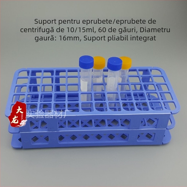 Raft pentru tuburi de centrifugă 10 ml, 15 ml și 50 ml; suport de probe cu 50, 21 sau 60 găuri