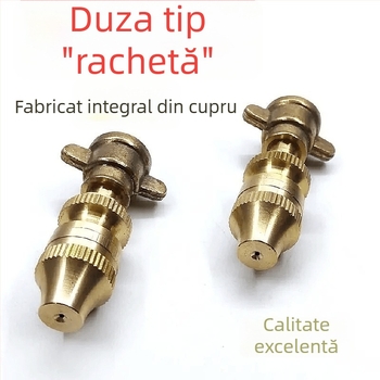 Pulverizator electric agricol cu duză de înaltă presiune pentru îndepărtarea prafului, umidificare și aplicarea de pesticide; pulverizare la distanță reglabilă; potrivit pentru pomi fructiferi și grădini