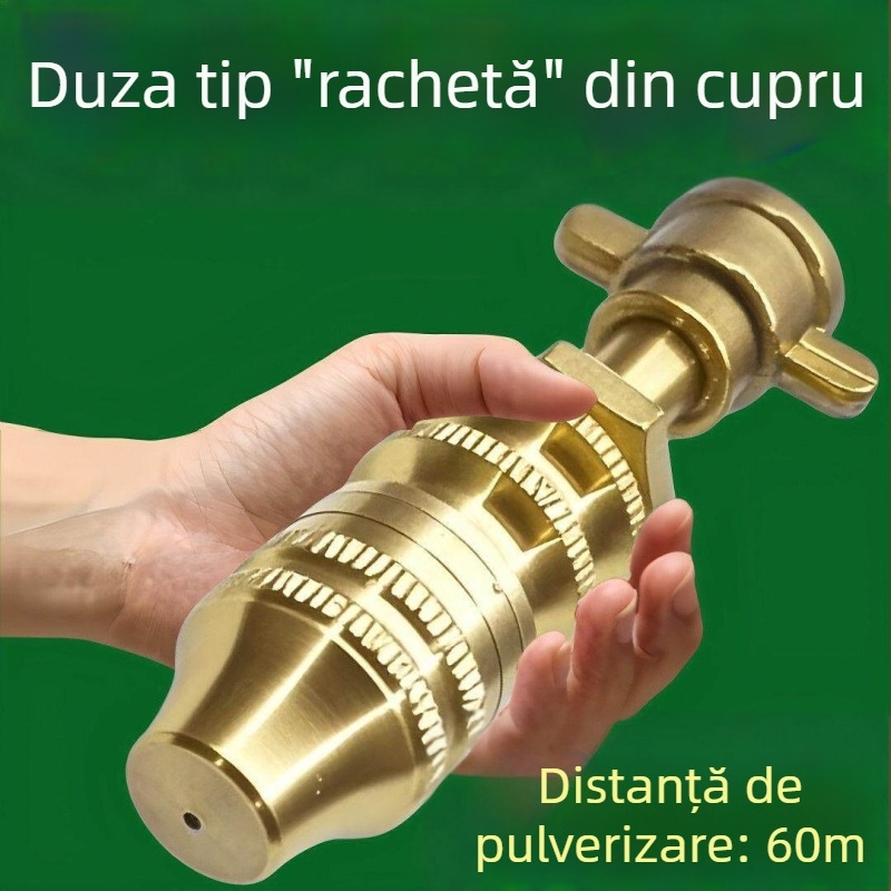 Pulverizator electric agricol cu duză de înaltă presiune pentru îndepărtarea prafului, umidificare și aplicarea de pesticide; pulverizare la distanță reglabilă; potrivit pentru pomi fructiferi și grădini