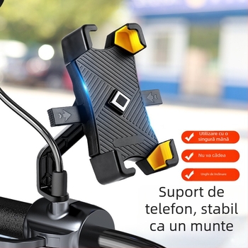 Suport nou pentru telefon pentru scutere electrice, motociclete și biciclete, cu umbrelă