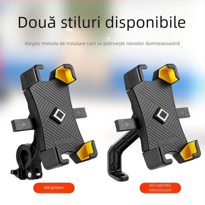 Suport nou pentru telefon pentru scutere electrice, motociclete și biciclete, cu umbrelă