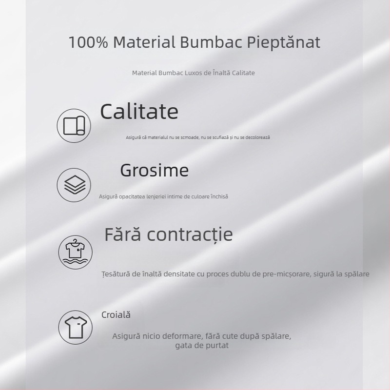 Tricou pentru bărbați din bumbac, mânecă lungă, guler rotund, strat de bază subțire pentru toamnă-iarnă, croială Slim, versatil.