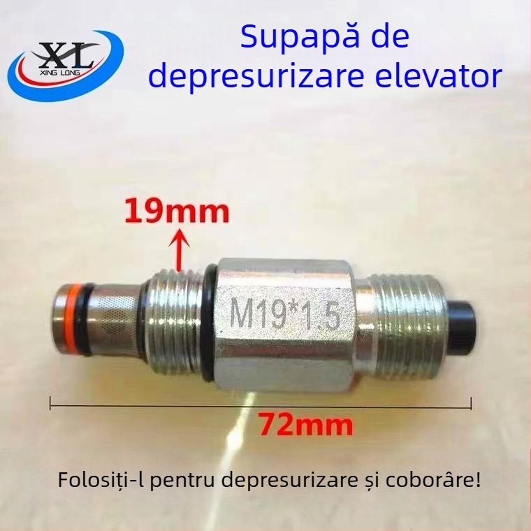 Set de valve pentru sistemul de ridicare auto: valvă de eliberare, valvă de sens unic, valvă de golire, valvă de retur al uleiului, valvă de coborâre