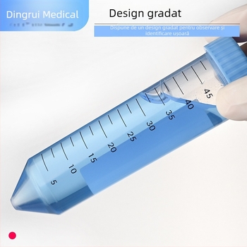 Tuburi de centrifugă de 15 ml și 50 ml cu capac filet, gradate, de înaltă viteză, tuburi EP și sticle pentru semințe