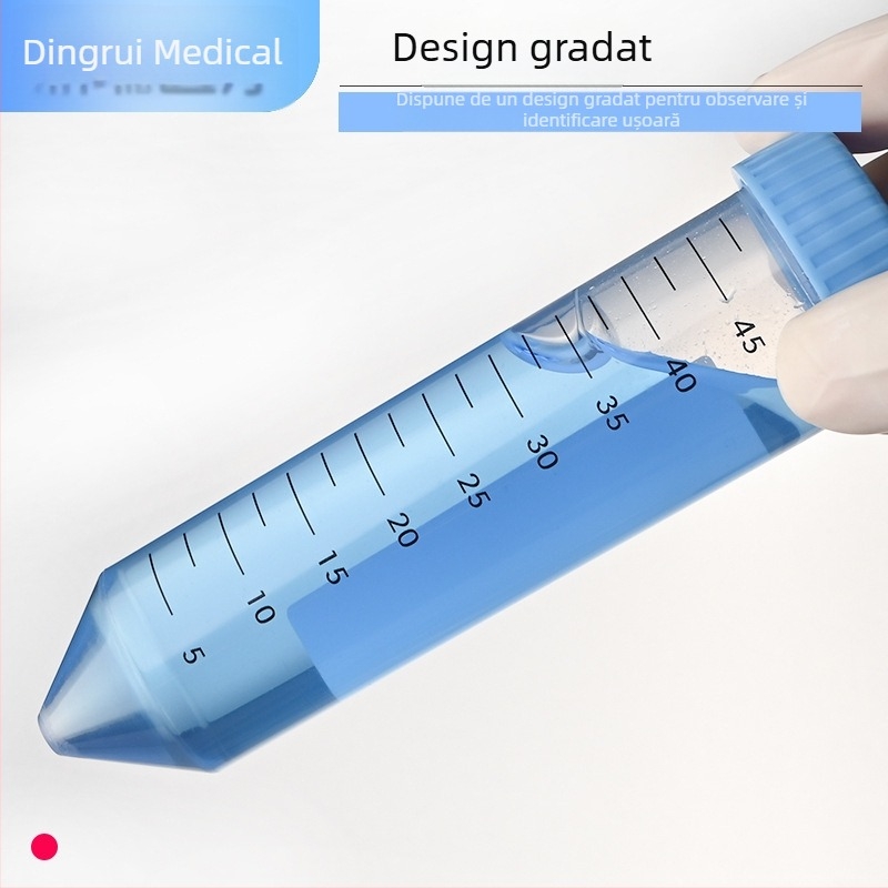 Tuburi de centrifugă de 15 ml și 50 ml cu capac filet, gradate, de înaltă viteză, tuburi EP și sticle pentru semințe