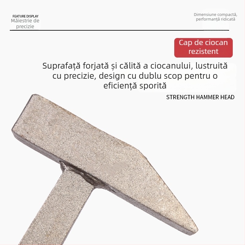 Ciocan pentru matrițe din aluminiu pentru construcții și prelucrarea lemnului