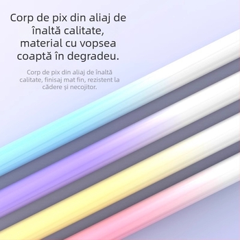Stylus capacitiv universal cu vârf de silicon pentru telefoane și tablete — desen, editare, scriere