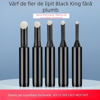 936 Vârf de lipit, formă potcoavă, seria CF, 42 mm, 60 W, 200–480°C, fără plumb, aliaj de cupru electroplacat