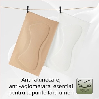 Sutien fără bretele pentru fete, invizibil, anti-alunecare, vară, model subțire pentru copii 9–13 ani