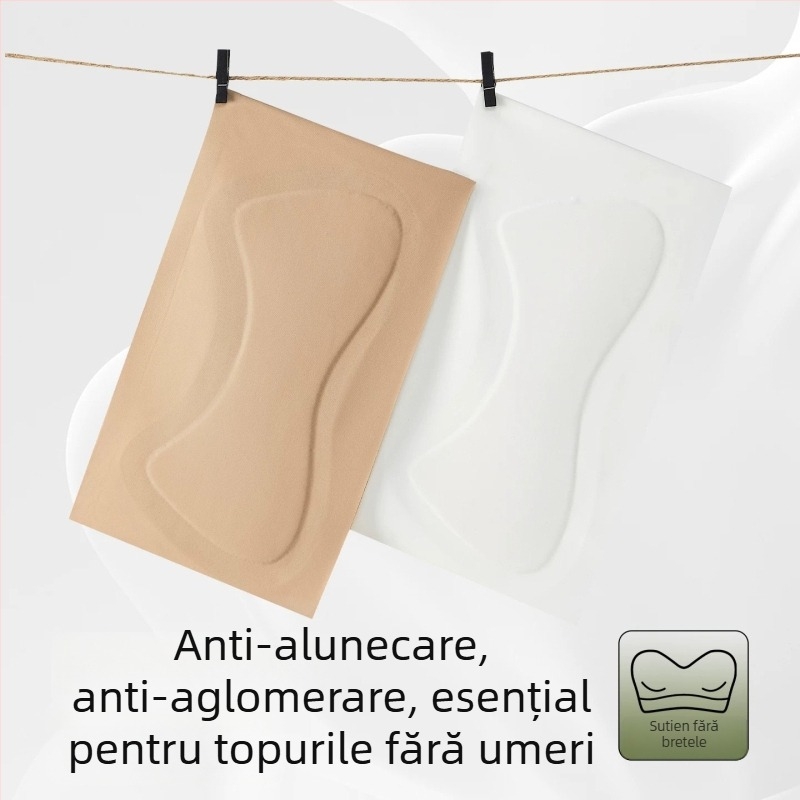Sutien fără bretele pentru fete, invizibil, anti-alunecare, vară, model subțire pentru copii 9–13 ani