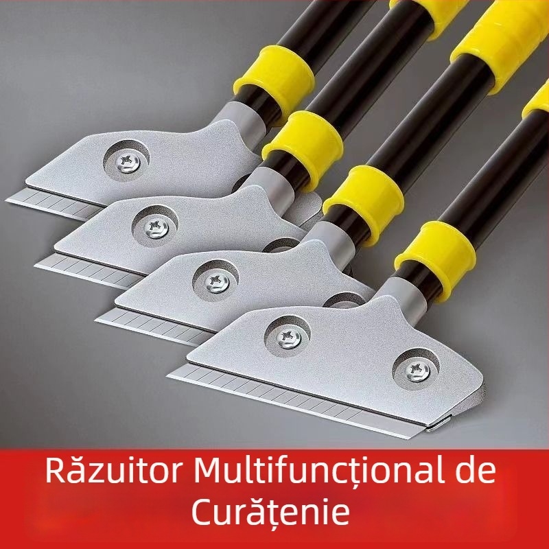 Model nou racletă de curățare și cuțit de curățare pentru pereți și podea, instrument pentru curățarea rosturilor și îndepărtarea adezivului