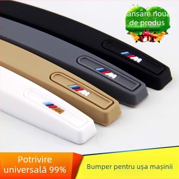 Bandă din silicon pentru marginea ușii autoturismului – protecție împotriva impactului și zgârieturilor, bandă decorativă pentru marginea ușii