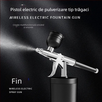 Pistol electric multifuncțional cu declanșator pentru vopsire cu acrilic și manichiură