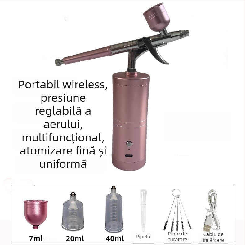 Pistol electric multifuncțional cu declanșator pentru vopsire cu acrilic și manichiură