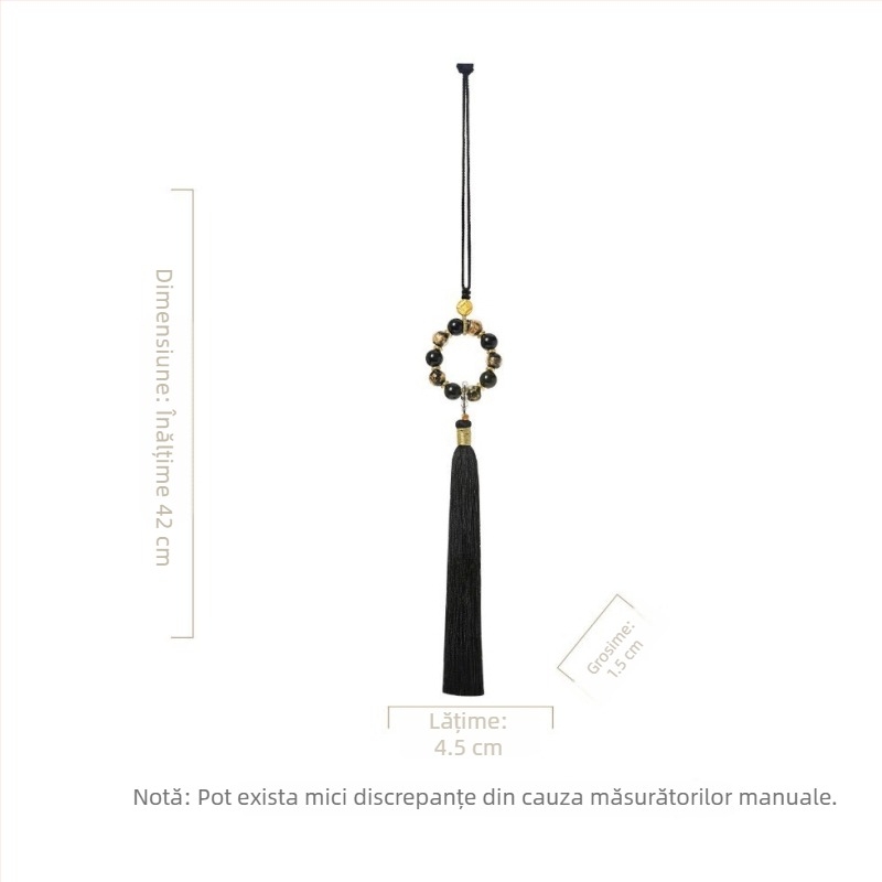 Pandantiv din dovleac cu deschidere, monedele celor cinci împărați, pandantiv pentru mașină, decor interior pentru oglinda retrovizoare, pentru bărbați și femei