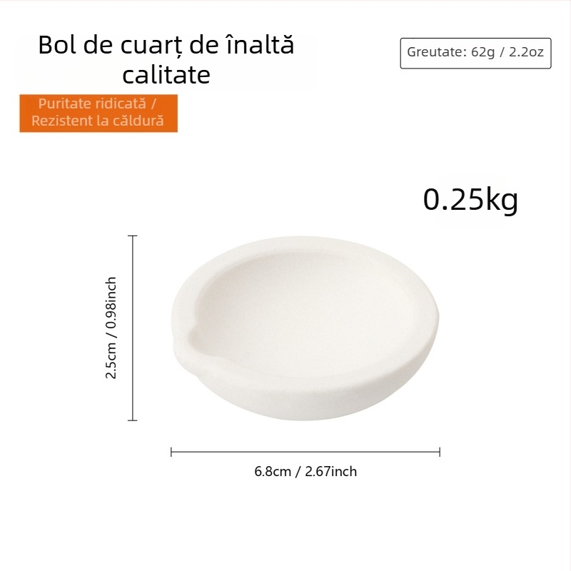 Set de recipiente pentru topirea metalelor prețioase: cupe de topire pentru aur, cupe din platină și aur alb, cupe de cuarț, creuzet, materiale din cupru, vas de topire și unelte pentru bijuterii