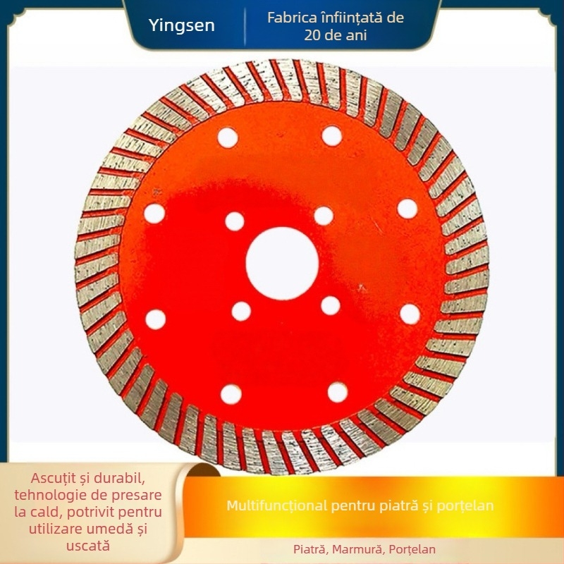 Disc de tăiere plăci 105/114, ceramic integral, disc de canelare pentru piatră, disc de tăiere beton
