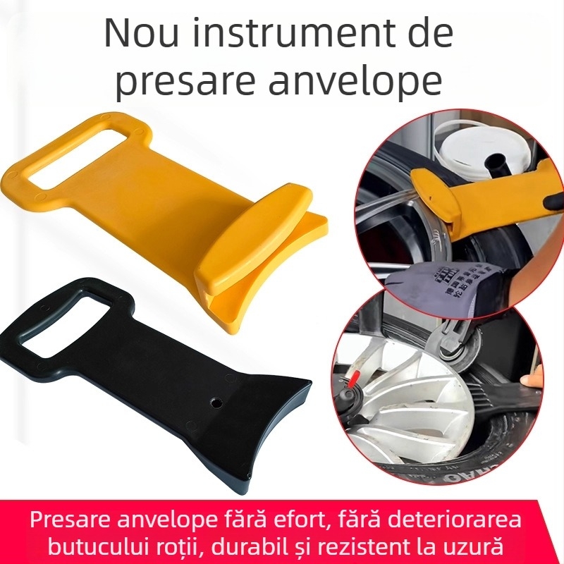 Placă de presare a anvelopei din policarbonat – Unealtă de instalare pentru anvelope cu profil redus, 1 buc