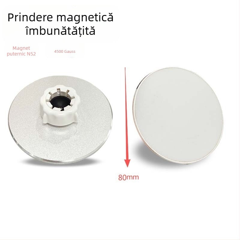 Suport pentru telefon din aliaj de aluminiu, suport pentru tabletă, braț cantilever multifuncțional, pliabil și depozitabil, rotire la 360°